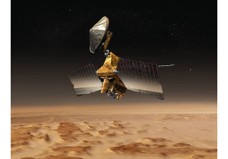 Illustration for article titled Did This Martian Volcano Once Host Life?